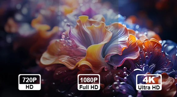 Resolução 4K Ultra HD